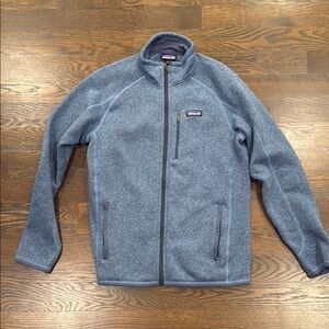Men's Blue Fleece Jacket